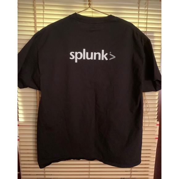 Hanes Other - Splunk graphic tshirt double sided